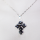 Small Cross - Phoebe-Silver Chain - 2